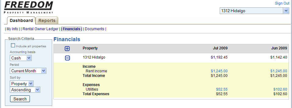 Owner Ledger